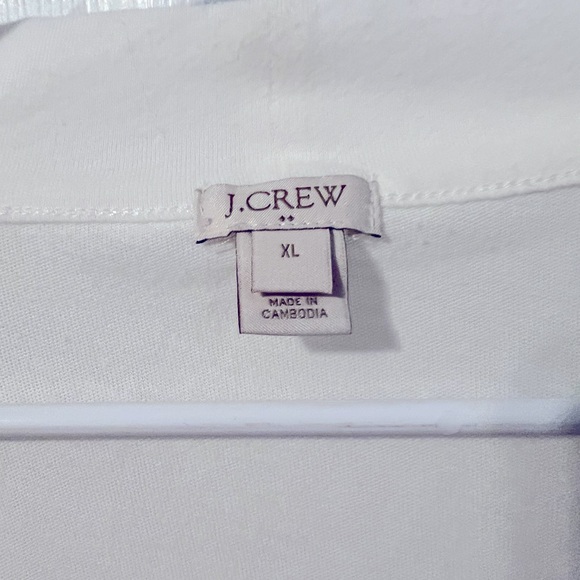 White XL J. Crew ladies cardigan sweater - Picture 2 of 4